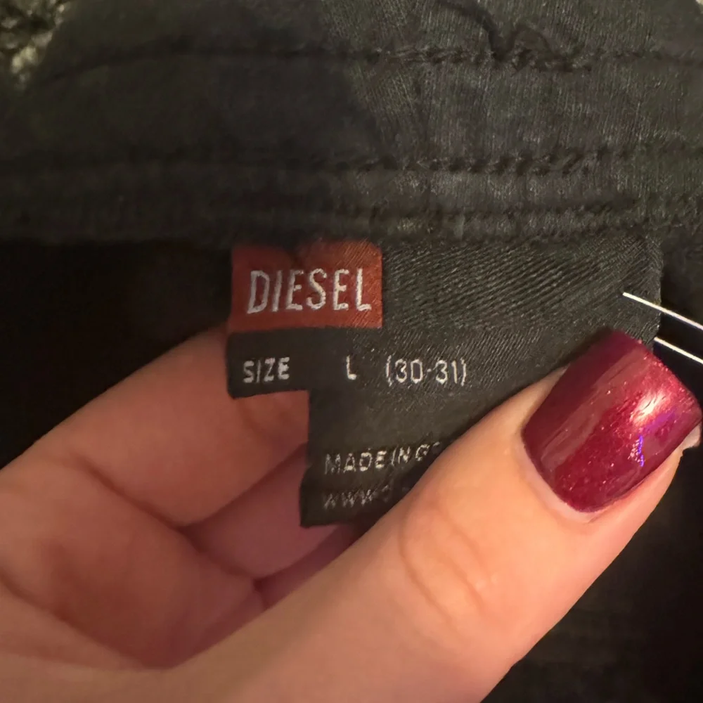 NWT- Diesel Black vintage pants - Picture 4 of 4